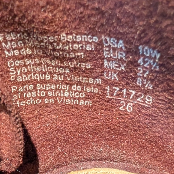 Burgundy Faux Suede 3 Strap Stilleto Heels Sz.10W Christian Siriano‎ - Picture 15 of 15